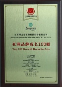 Top 100 Growth Brand in Asia